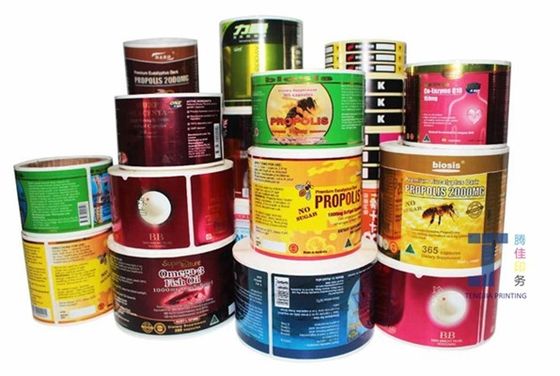 गुणवत्ता  High Durability Laser Engraving Foil Stamped Labels Customized Packaging फैक्टरी