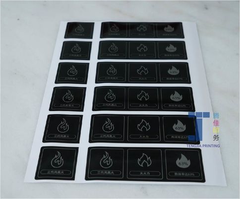 मौसम प्रतिरोधी विद्युत लेबल स्टिकर ऊर्जा पहचान समाधान