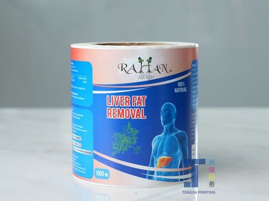 दैनिक रसायन के लिए पीई गर्म मुद्रांकन लेबल